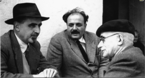 In foto, da sinistra, Rossi, Spinelli, Einaudi